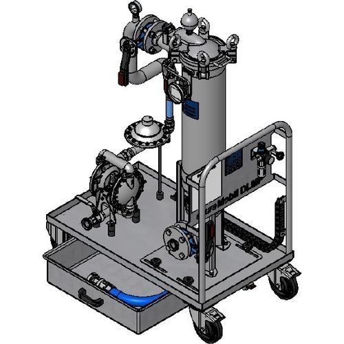 Unidad de filtración de presión - BFOT - Siga Filtration - para pintura / móvil / de acero inoxidable