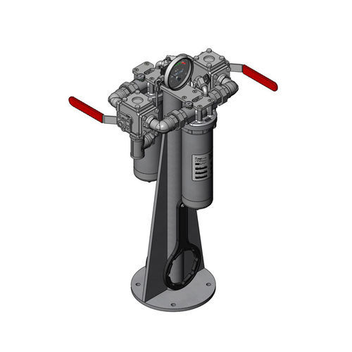 Cárter de filtro de cartucho - 2FU - Siga Filtration - para líquido / de acero inoxidable / dúplex