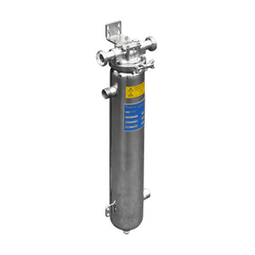 Cárter de filtro en línea - Siga Filtration - de un solo cartucho / para productos químicos / de acero inoxidable