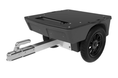 Remolque plataforma - COBRANE DESIGN - para mercancía / de 1 eje / de acoplamiento