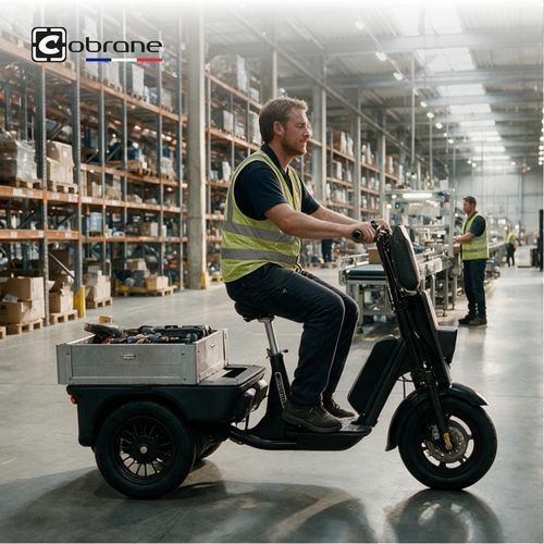 Transportador de 3 ruedas - A1 - COBRANE DESIGN - eléctrico / de manipulación