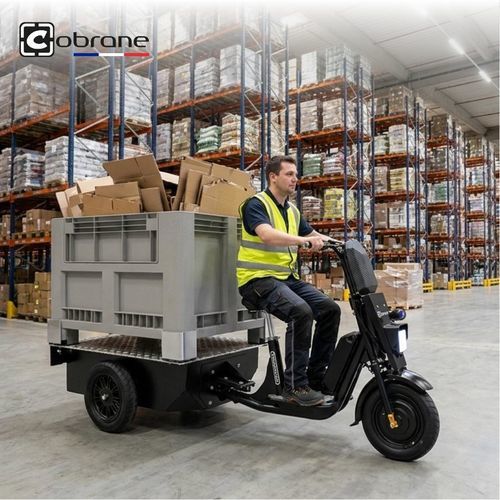 Transportador de 3 ruedas - A1-XL - COBRANE DESIGN - eléctrico / de manipulación