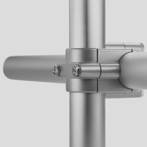 Conexión de tubo en cruz - 2226a - Ernst Brinck & Co. GmbH - de aluminio / de rosca