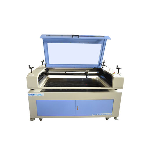 Máquina de corte láser CO2 - 1390 - Jinan Sign CNC Equipment Co., Ltd - para acero / para caucho / para PVC