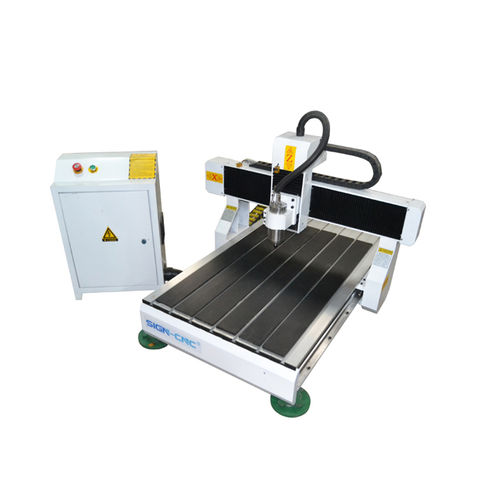 Recortadora CNC - 3030 - Jinan Sign CNC Equipment Co., Ltd - 3 ejes / de leña / para aluminio