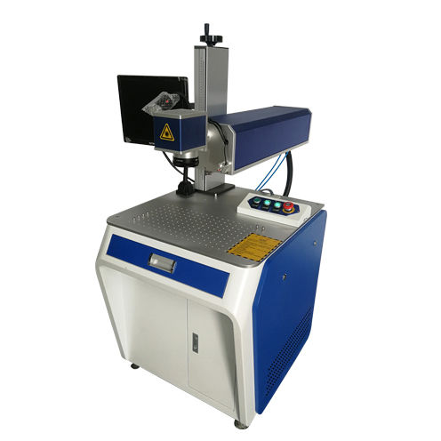 Máquina de marcado láser de fibra - Jinan Sign CNC Equipment Co., Ltd - láser UV / de metal / de alta velocidad