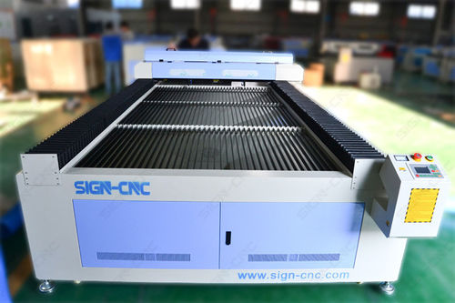 Máquina de corte láser CO2 - 1530 - Jinan Sign CNC Equipment Co., Ltd - de grabado / refrigerada con agua