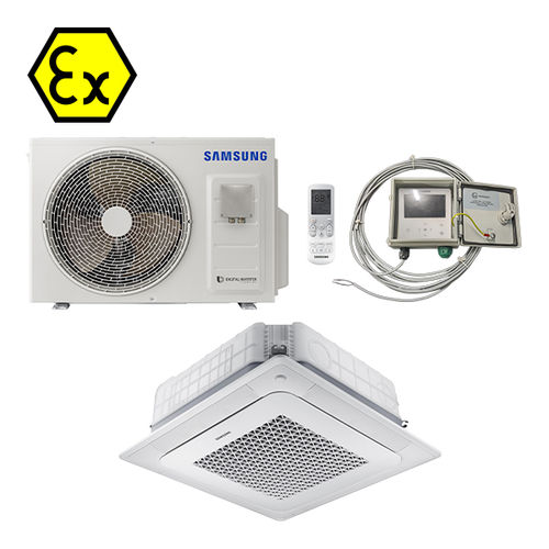 Climatizador de tipo cassette - Ex-Machinery - split / industrial / para aplicaciones offshore