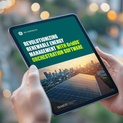 Software de simulación - GridOS® Renewables Management - General Electric - de mando / de gestión de energía / de gestión de recursos