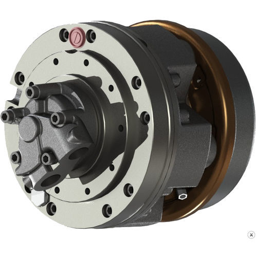 Motor rueda hidráulico de engranaje - BD2 + F32/hub - SAI Motori Idraulici - de doble cilindrada
