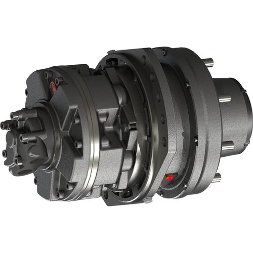 Motor rueda hidráulico de engranaje - GM2 + WR20 - SAI Motori Idraulici - de cilindrada fija