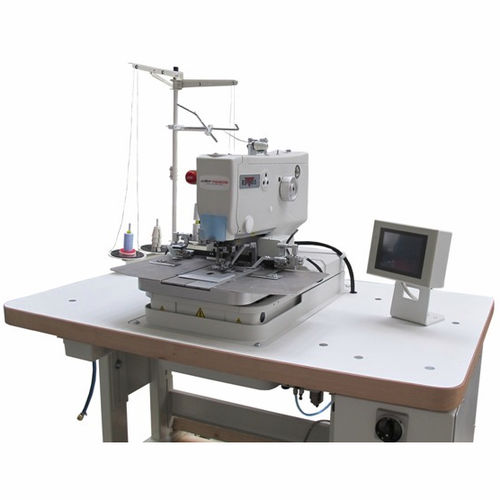 Máquina de coser ojal de arandela - ES-505 Indexer - AMF Reece CR, s.r.o. - fija / con mando con pantalla táctil / de alta velocidad