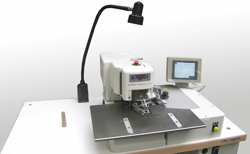 Máquina de coser punto de cadeneta - S-4001 ISBH Indexer SM - AMF Reece CR, s.r.o. - para puños de camisa / para ojales / fija