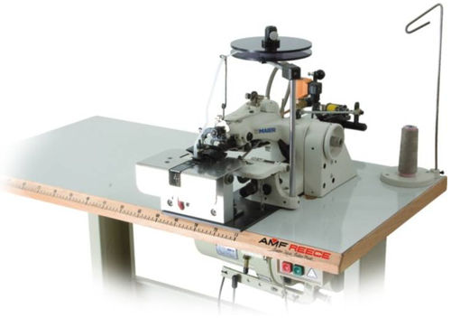 Máquina de coser puntada invisible - BL-3100 - AMF Reece CR, s.r.o. - de 1 aguja / de tejidos / fija