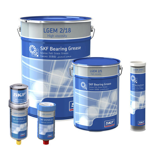 Grasa de alta viscosidade - LGEM 2 - SKF Maintenance,Lubrication and Power Transmission - de lubricación / de litio / a base de aceite mineral