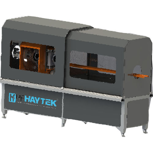 Máquina de aserrar circular - HFC 110  - HF HAYTEK PLASTIC AND PLASTIC MACHINERY CO - para plástico / para tuberías