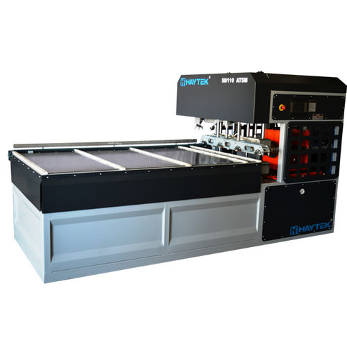 Acampanadora automática - HMB2 110 - HF HAYTEK PLASTIC AND PLASTIC MACHINERY CO - para tubo de PVC