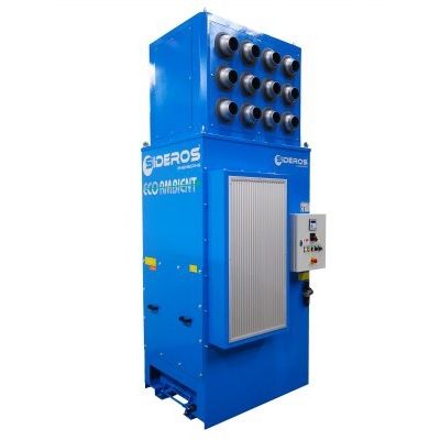 Desempolvador de cartucho - ECO Ambient - SIDEROS Engineering - limpieza a contracorriente / compacto / autolimpiante