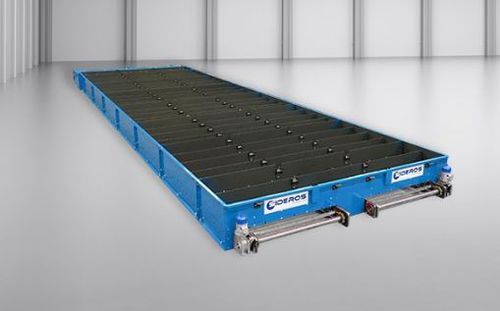 Mesa aspirante autolimpiante - RapidClean - SIDEROS Engineering - para corte por plasma / para corte láser / para oxicorte