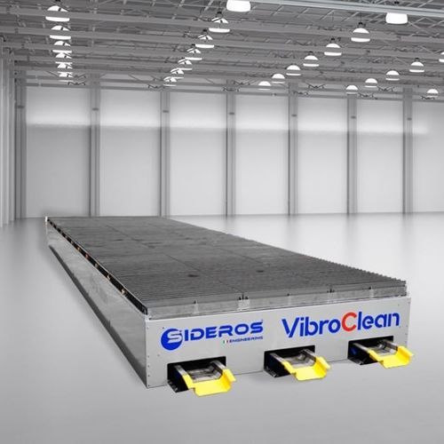 Mesa aspirante para corte por plasma - Vibroclean - SIDEROS Engineering - autolimpiante