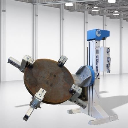 Posicionador motorizado - SLC series - SIDEROS Engineering - rotativo / 2 ejes / de precisión