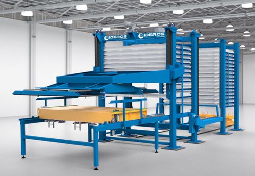 Sistema de carga y descarga para corte - Loadmaster  - SIDEROS Engineering - de placas / de vacío / para sistema de organización
