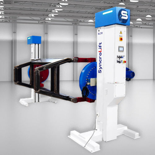Posicionador de columnas - Syncrolift - SIDEROS Engineering - hidráulico / electromecánico / motorizado