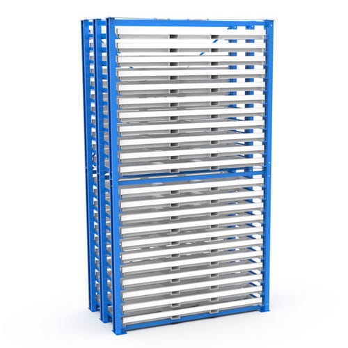 Rack de almacenamiento para chapa metálica - SIDEROS Engineering
