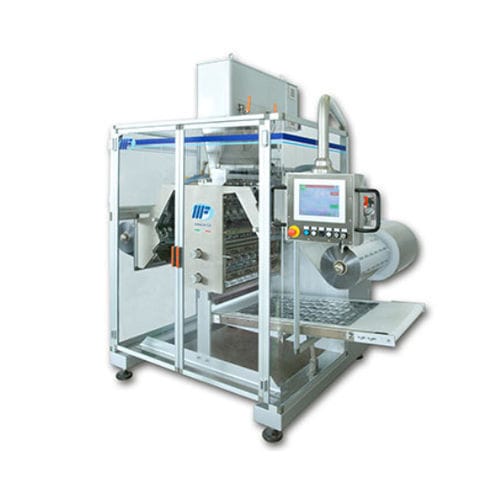 Máquina de embalaje de comprimidos - MF 4S - MF Packaging Srl - automática / vertical / de 4 soldaduras laterales