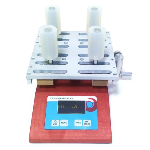 Medidor de par de sobremesa - ST-C3 - Sure Torque Europe ltd - para tapones de botellas / digital / manual