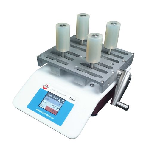 Medidor de par de sobremesa - TRQ4 - Sure Torque Europe ltd - portátil / para tapón de botella / para tapa de recipiente