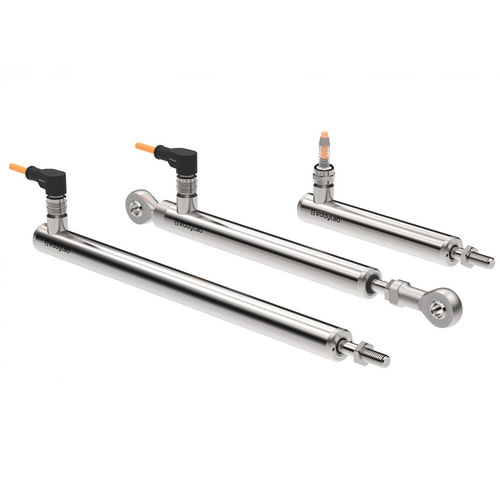 Transductor de desplazamiento lineal - SL series - eddylab GmbH - LVDT / analógico / IP67