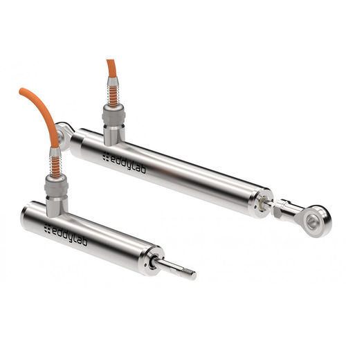 Transductor de desplazamiento lineal - SLX series - eddylab GmbH - LVDT / analógico / IP68