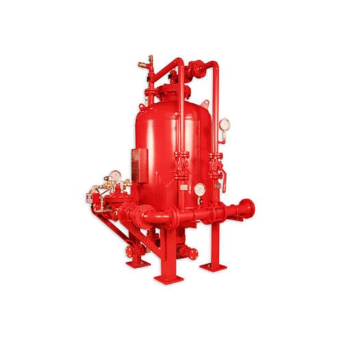 Depósito de agua - HD FIRE PROTECT PVT. LTD. - para espuma / de acero inoxidable / vertical