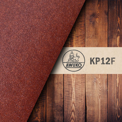 Abrasiva de óxido de aluminio - KP12F - AWUKO ABRASIVES Wandmacher GmbH & Co. KG - de papel F / antiestática / para madera