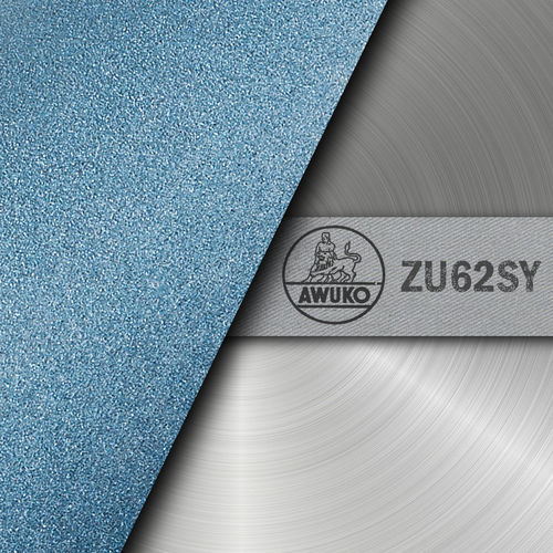 Abrasiva de corindón de circonio - ZU62SY - AWUKO ABRASIVES Wandmacher GmbH & Co. KG - de poliéster / para metal