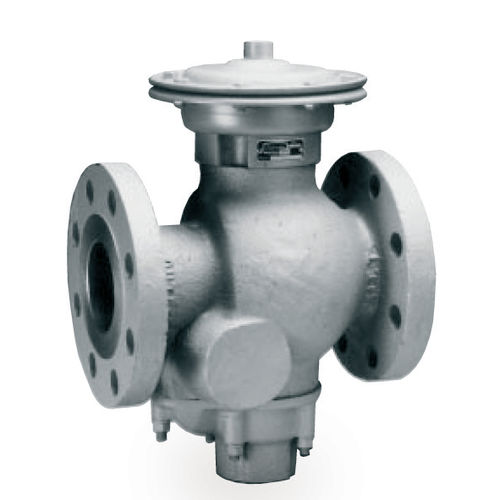 Válvula de membrana - 2180  - AMOT - con control neumático / de cierre / para gas