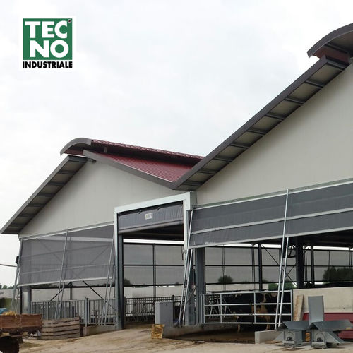 Red cortavientos para cobertizo agrícola - Tecnoindustriale s.r.l.
