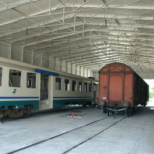 Hangar modular - TTS - Tecnoindustriale s.r.l. - permanente / de grandes dimensiones