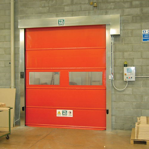 Persiana enrollable - Speed Roll “4S” - Tecnoindustriale s.r.l. - de acero galvanizado / aislada