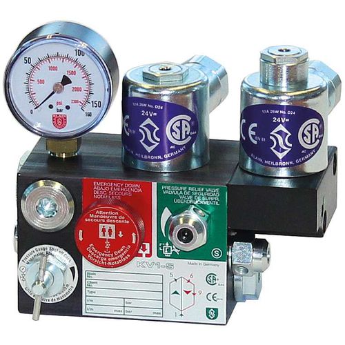 Válvula con control hidráulico - KV 1S - Blain Hydraulics GmbH - para ascensor