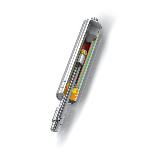 Muelle de gas de acero inoxidable - GZ-15 series - ACE Stoßdämpfer GmbH - para aplicaciones automóviles / para uso industrial / de tracción