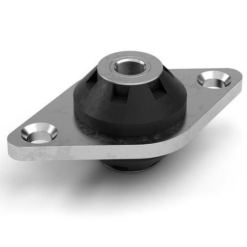 Soporte antivibratorio redondo - AAM-5642 - ACE Stoßdämpfer GmbH - de metal / de caucho / de silicona