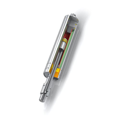 Muelle de gas de acero inoxidable - GZ-28 series - ACE Stoßdämpfer GmbH - para uso industrial / de tracción