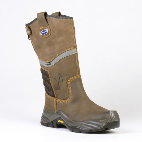 Botas de seguridad para trabajos forestales - Thor - ICC - Indústria e Comércio de Calçado, S.A. - de protección mecánica / de cuero / de caucho