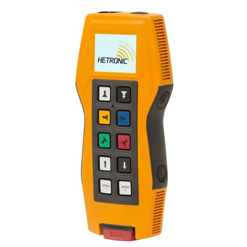 Radiomando - ERGO 120 MFSHL - Hetronic, Inc. - con botones / industrial / para puente grúa
