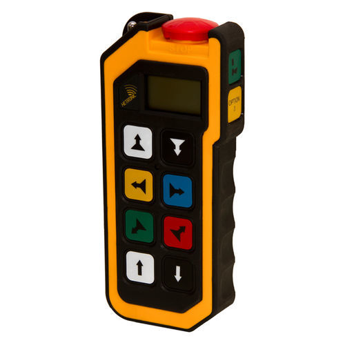 Telemando sin cable - ERGO F - Hetronic, Inc. - con botones / industrial / con 8 botones