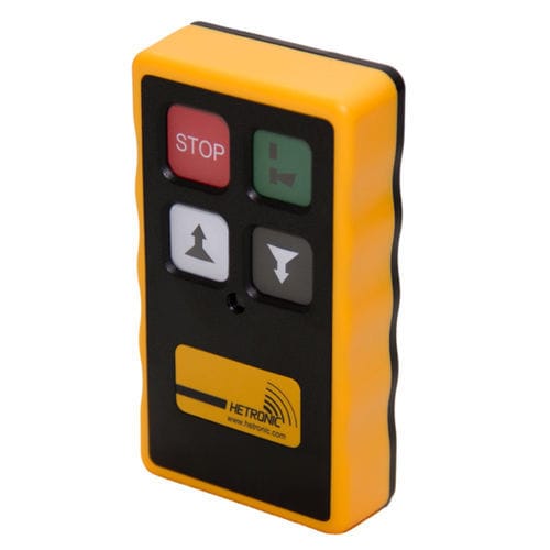 Radiomando - POCKET MFSHL V1 - Hetronic, Inc. - con botones / para camión / para puente grúa