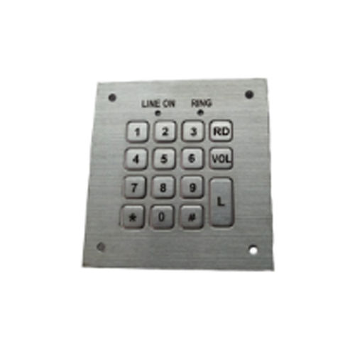 Teclado numérico 15 teclas - LP 3554 - LINEPRO CONTROLS PVT.LTD - empotrable / antivandalismo / a medida