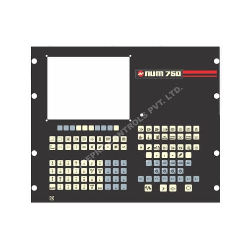 Teclado empotrable - NUM 750 - LINEPRO CONTROLS PVT.LTD - capacitivo / de membrana / industrial